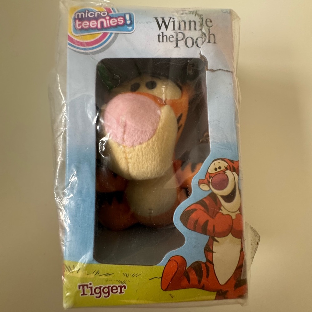 Disney Micro Teenies Winnie the Pooh and Friends Tigger Plush Toy